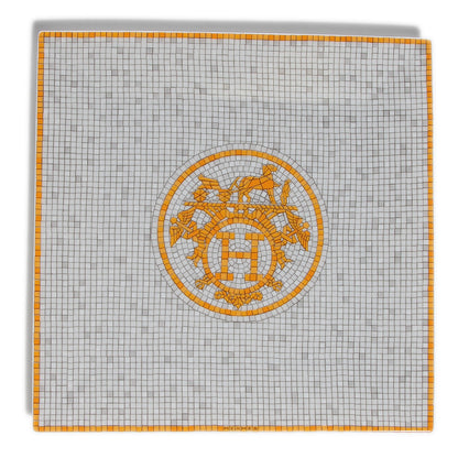 Hermes Porcelain Mosaique au 24 Square Plate Gift Box 9 of 11