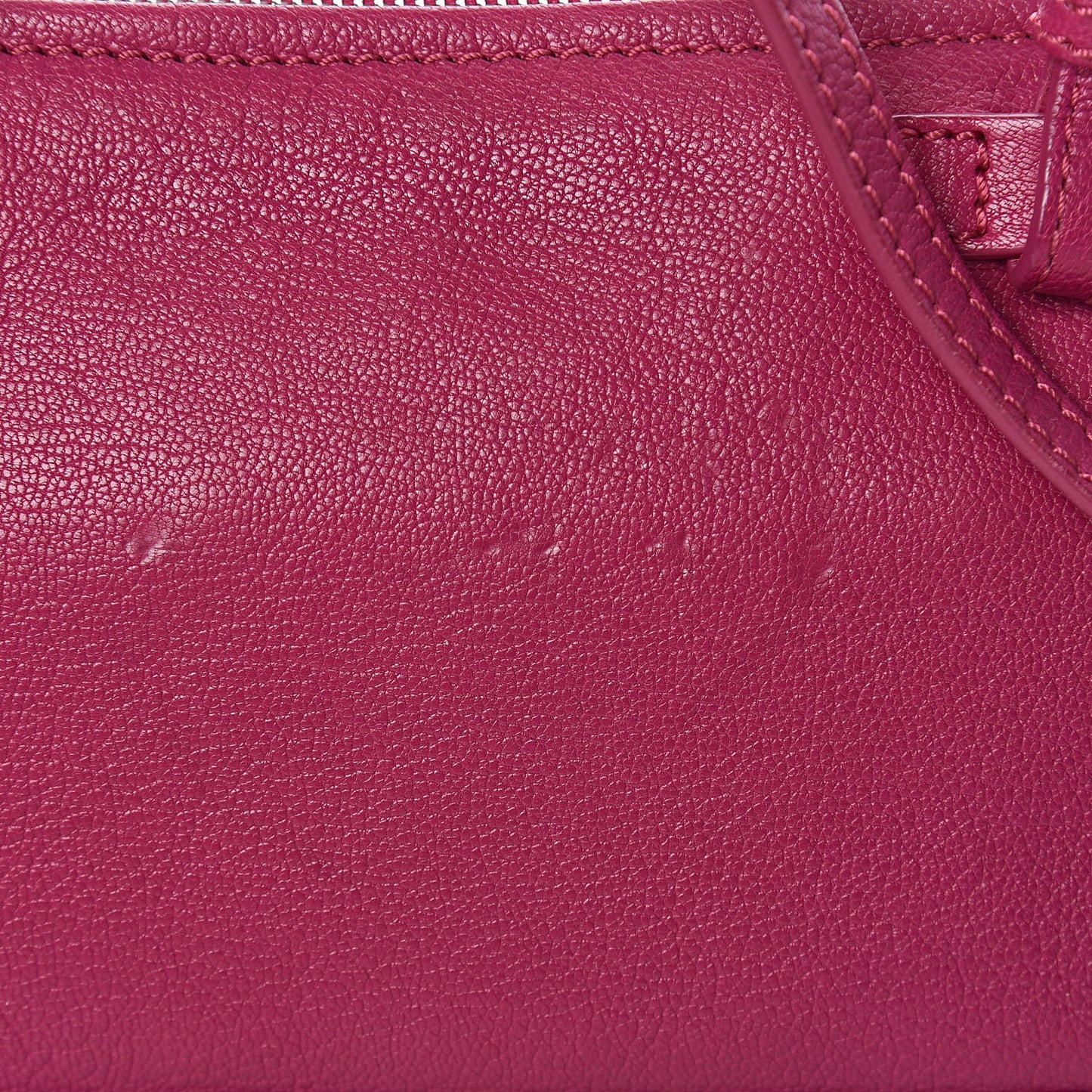 Sugar Goatskin Mini Pandora Magenta