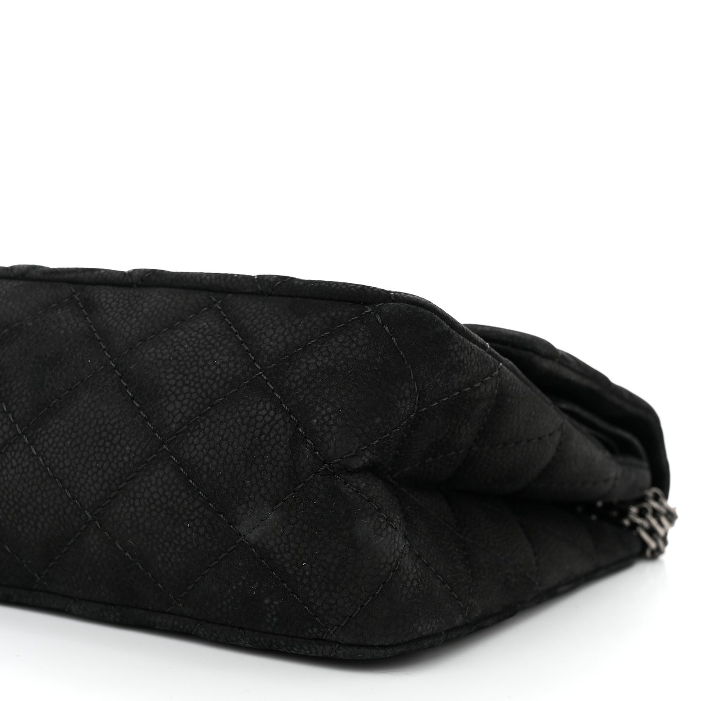 Iridescent Caviar Quilted 2.55 Reissue 227 Flap Black