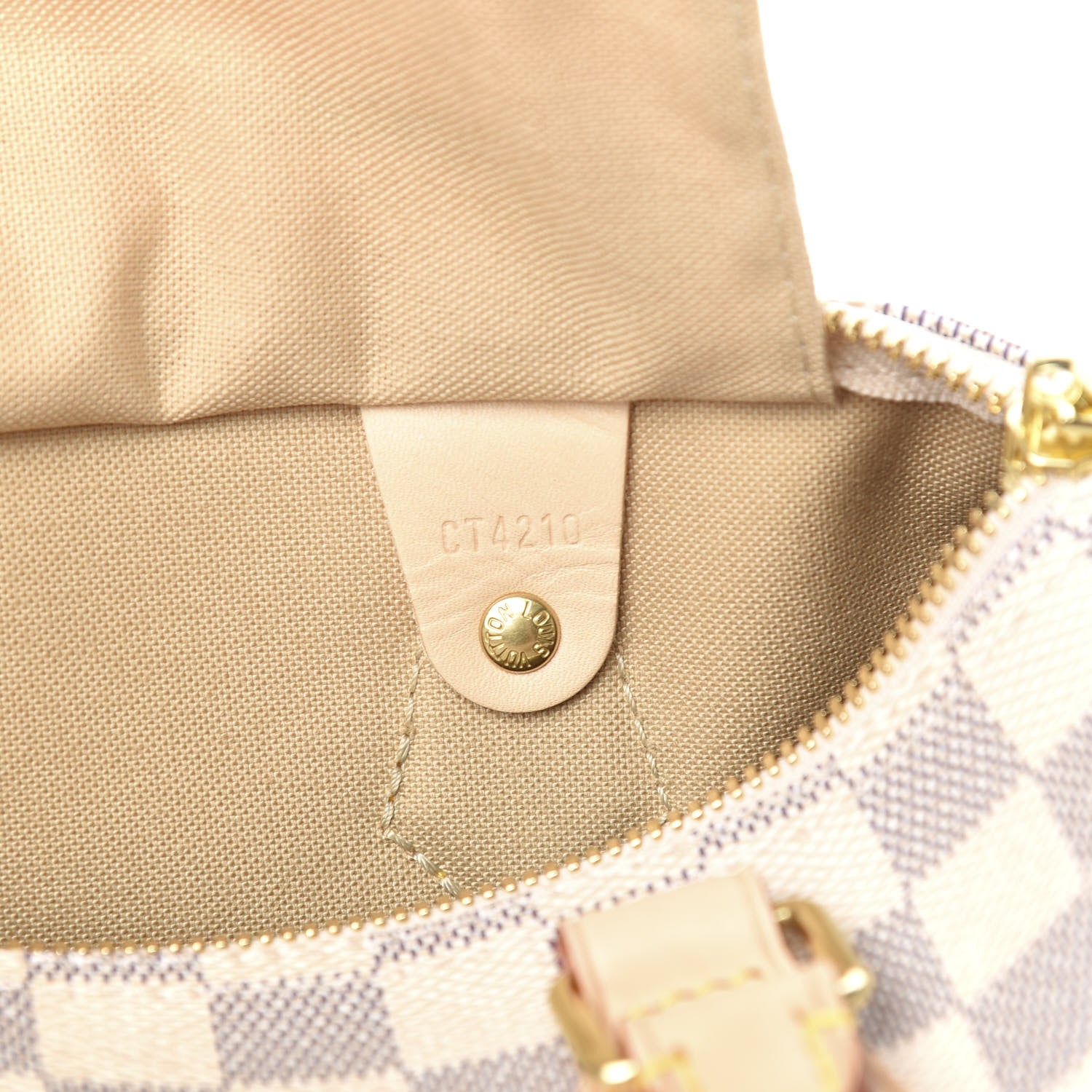 Louis Vuitton Damier Azur Speedy Bandouliere 25 6 of 9