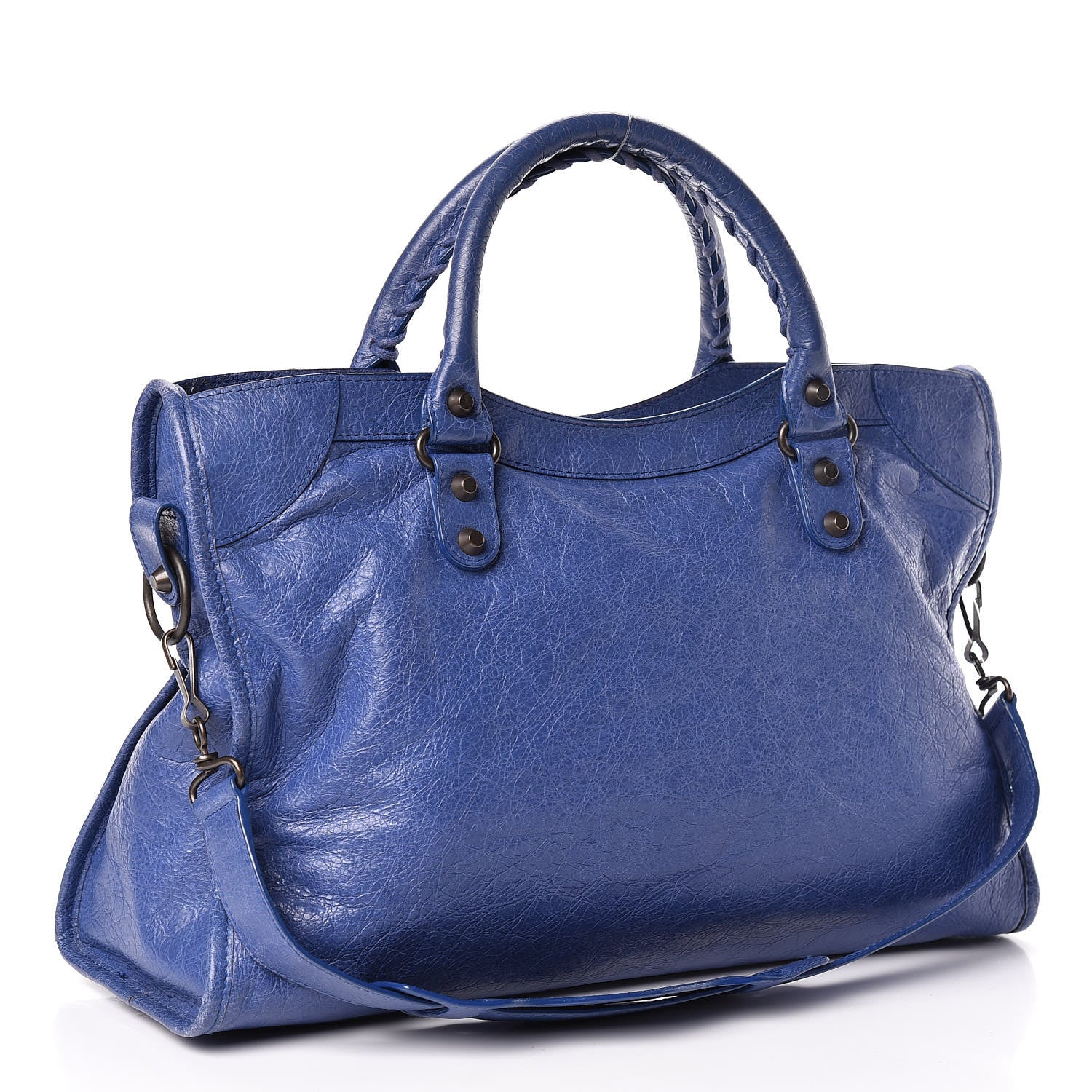 Balenciaga Agneau Classic Hardware City Bleut Bleu Glacier 3 of 16