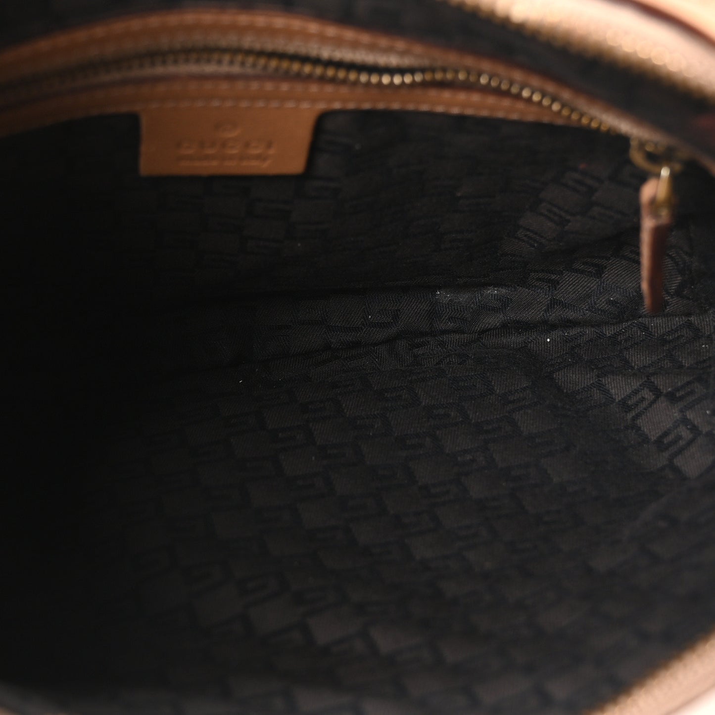 Calfskin Raffia Shoulder Bag Beige