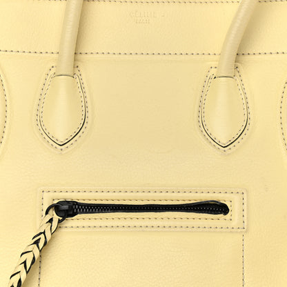 Celine Supple Calfskin Medium Phantom Luggage Butter 9 of 13