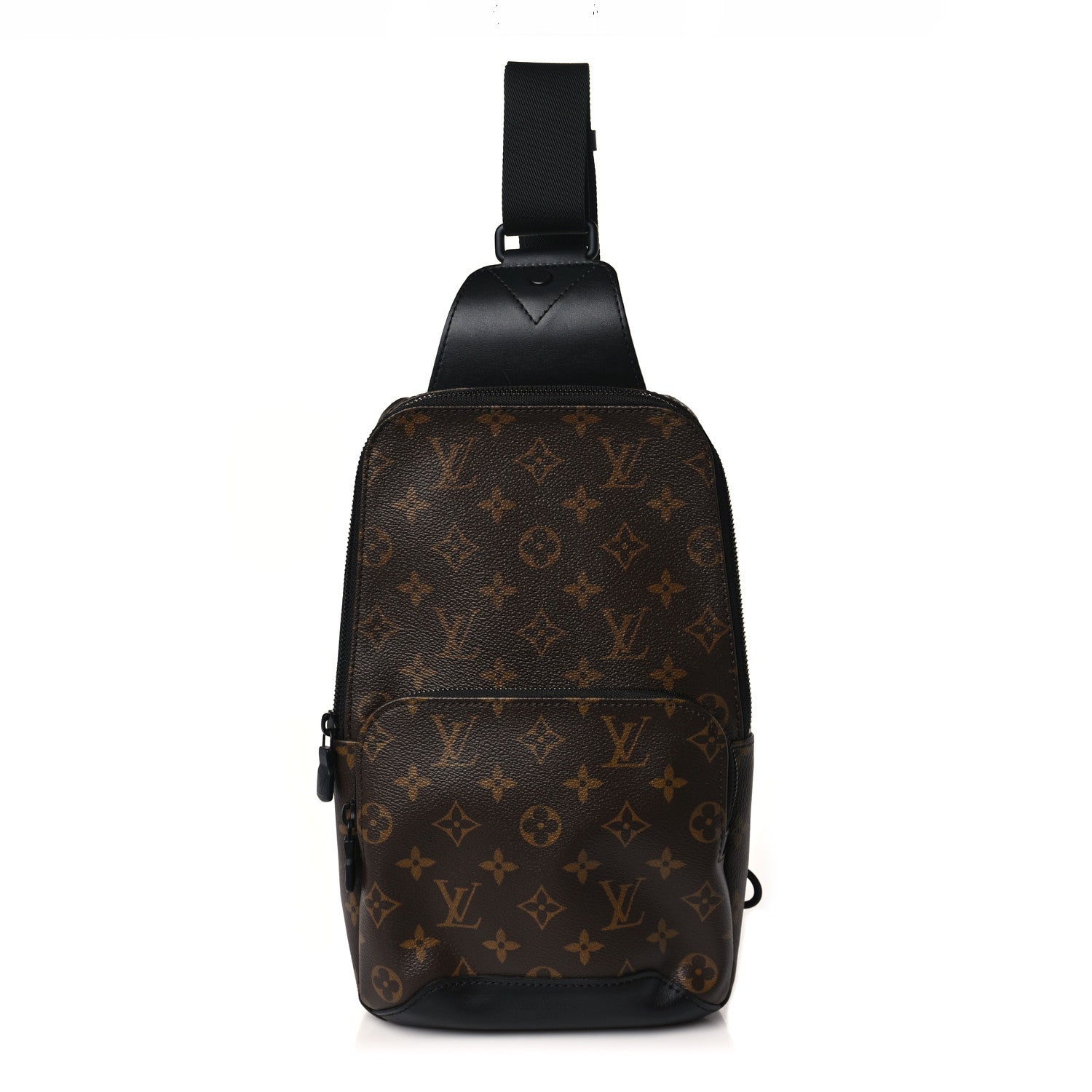 Louis Vuitton Monogram Macassar Avenue Sling Bag 1 of 9