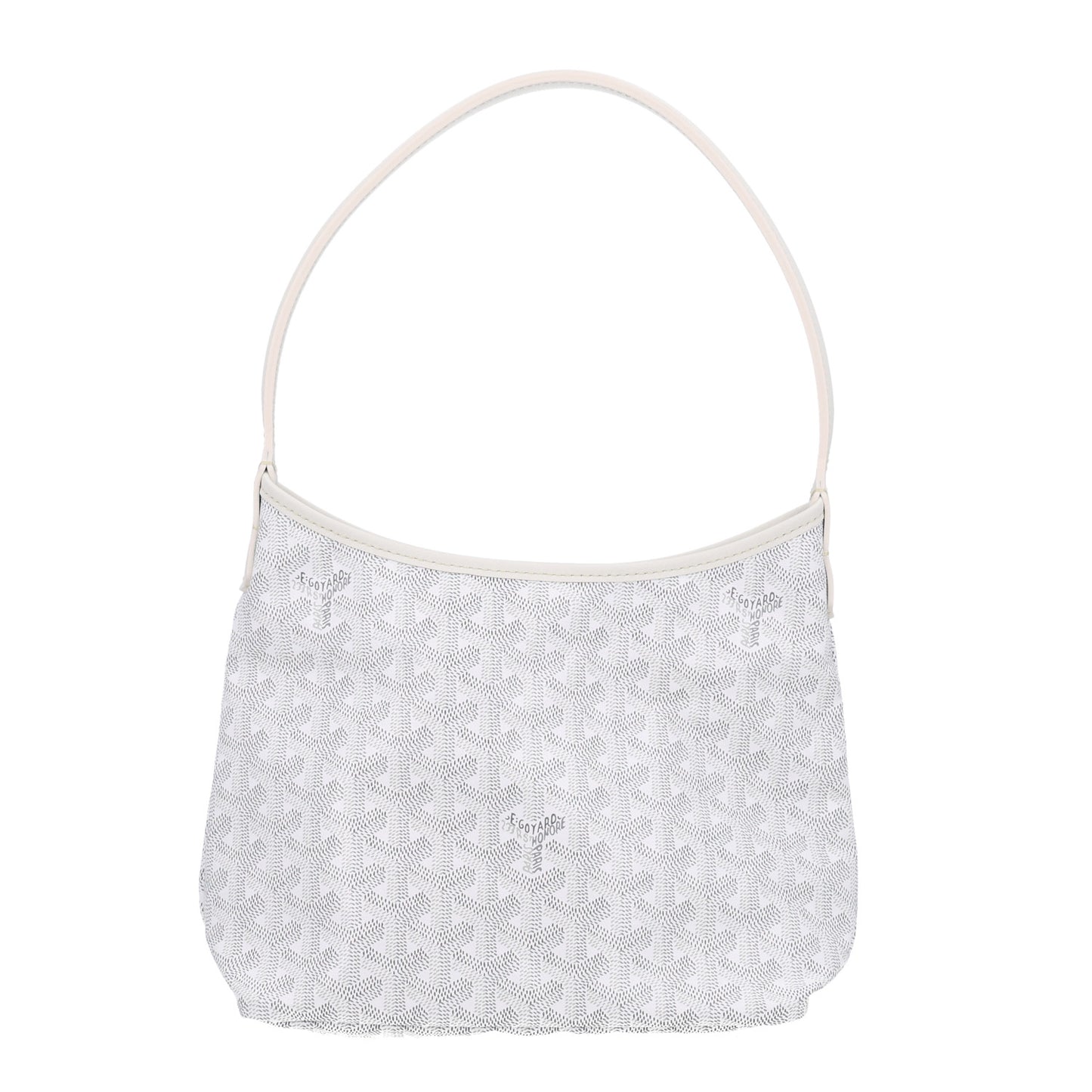 Goyardine Mini Boheme Hobo White