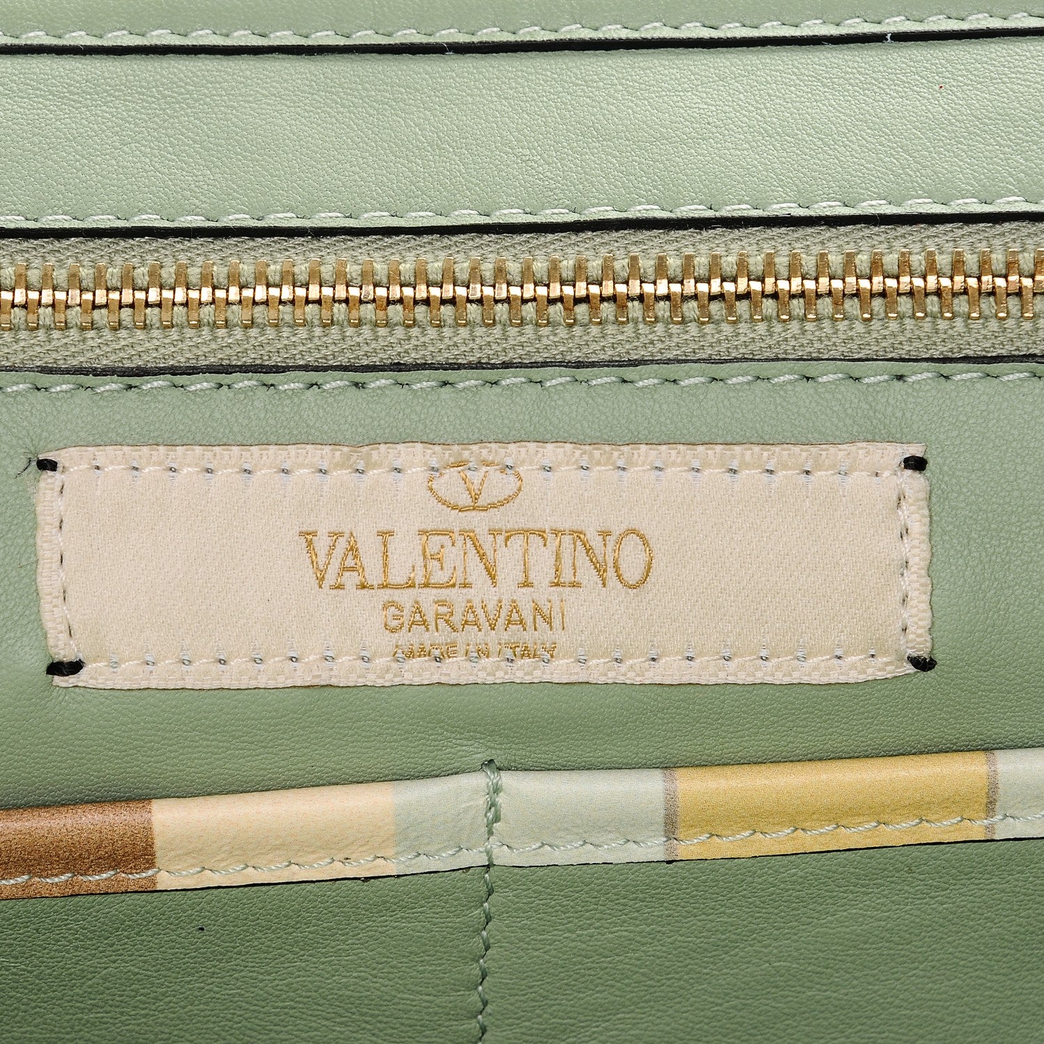 Valentino Garavani Vitello Native Couture 1975 Medium Rockstud Tote Multicolor 6 of 6