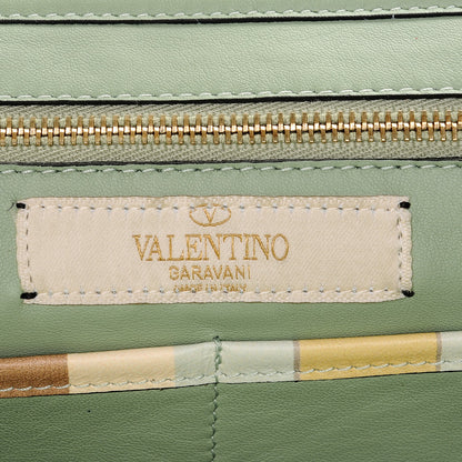 Valentino Garavani Vitello Native Couture 1975 Medium Rockstud Tote Multicolor 6 of 6
