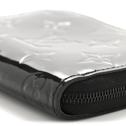 Louis Vuitton Vernis Zippy Coin Purse Wallet Noir Magnetique 10 of 11