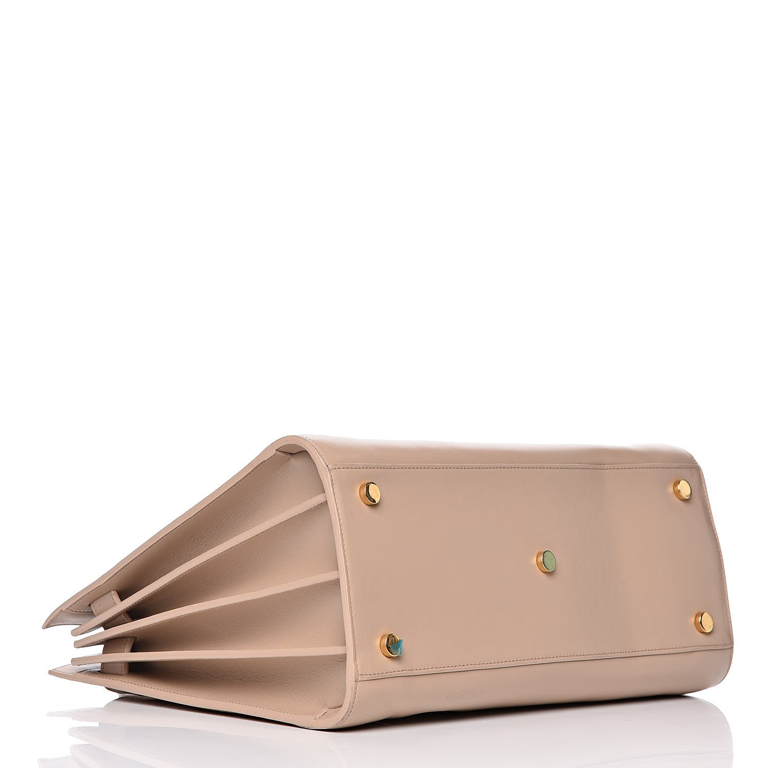 Saint Laurent Calfskin Small Sac De Jour Dark Beige 5 of 15