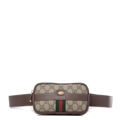 Gucci GG Supreme Monogram Ophidia Belted iPhone Case 85 34 Dark Brown 1 of 10
