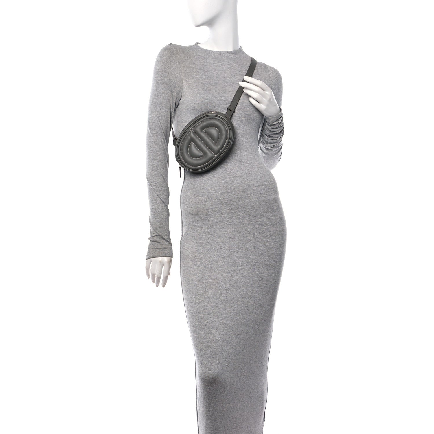 Hermes Swift Verso In The Loop Belt Bag Gris Meyer Graphite 2 of 11