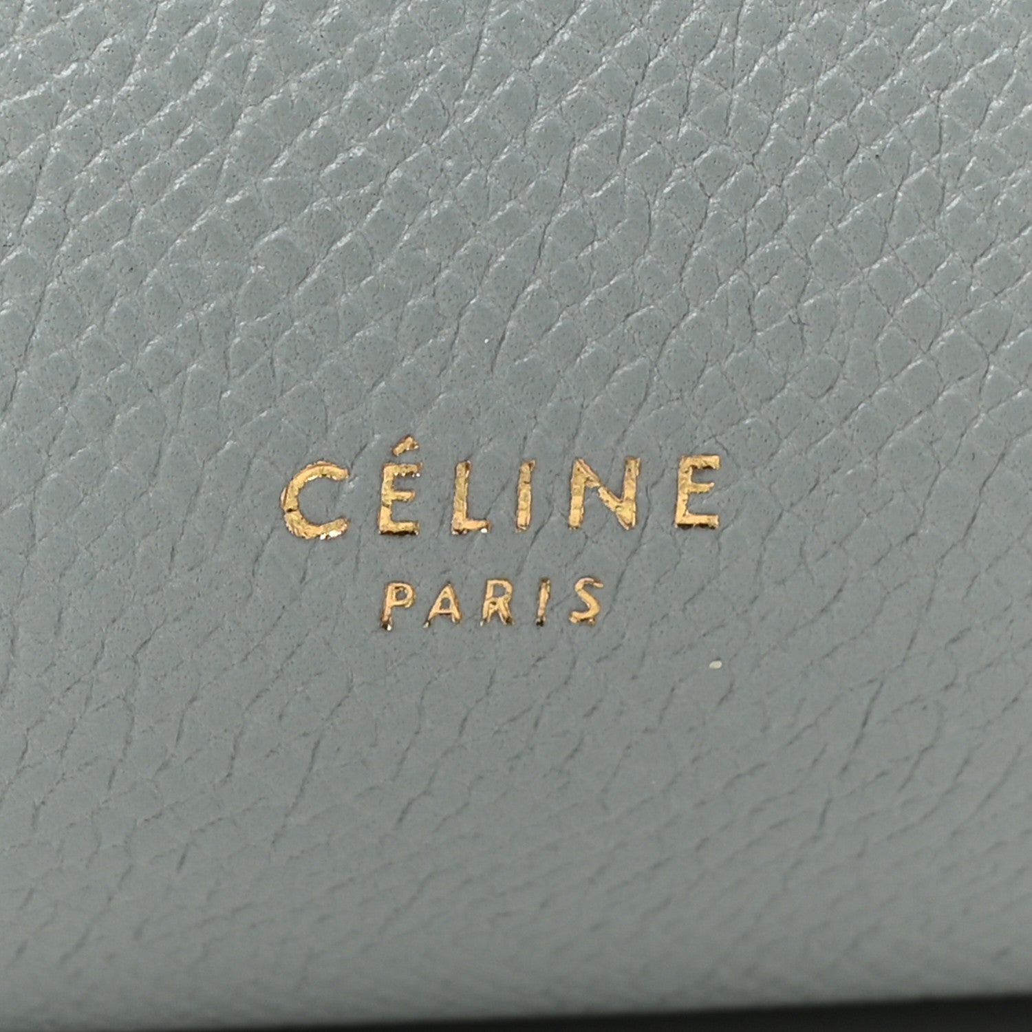 Celine Grained Calfskin Mini Belt Bag Cloud 6 of 17