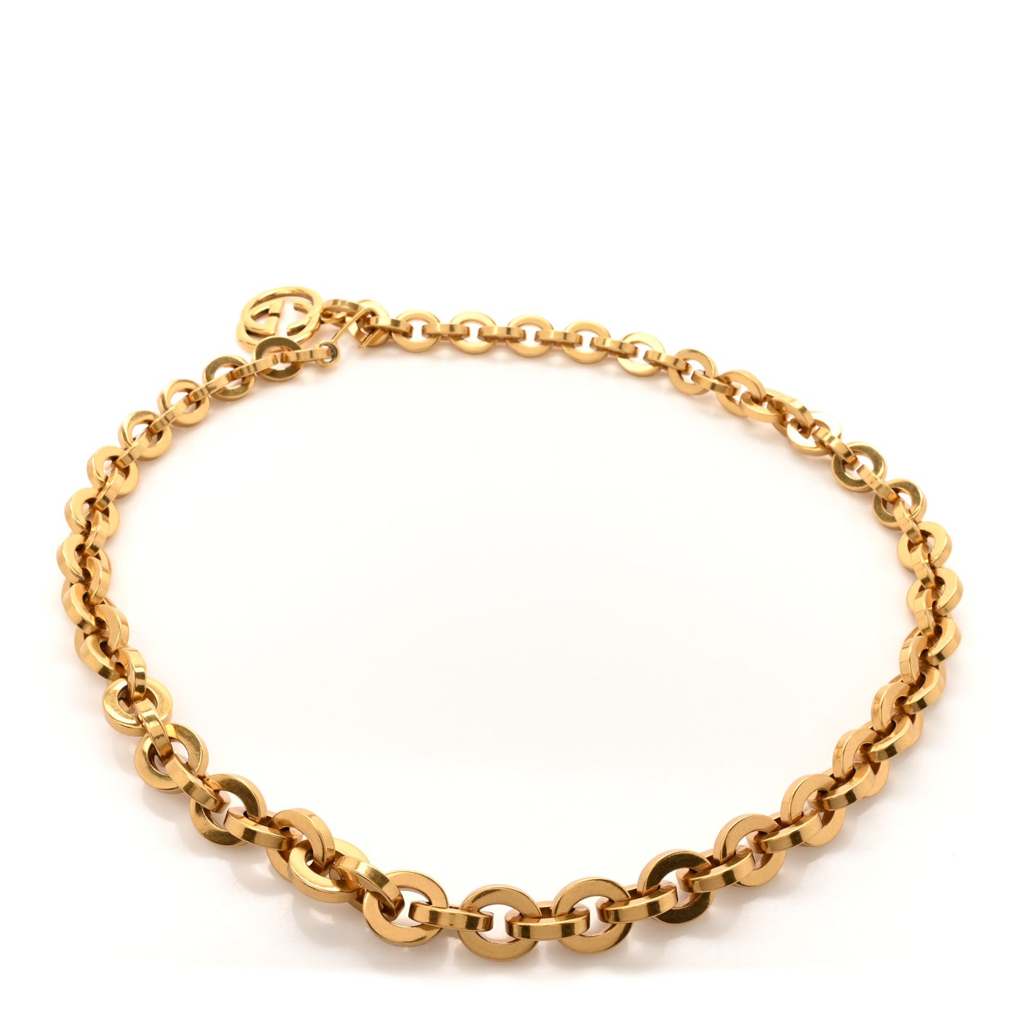 Chain GG Belt Aged Gold