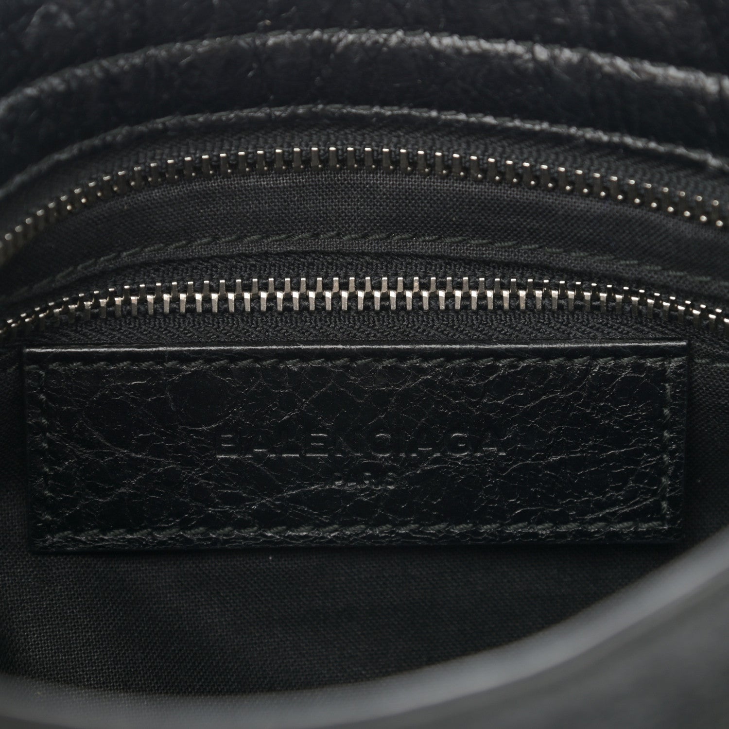 Balenciaga Agneau Classic Silver Hardware Mini City Black 5 of 9