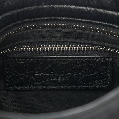 Balenciaga Agneau Classic Silver Hardware Mini City Black 5 of 9