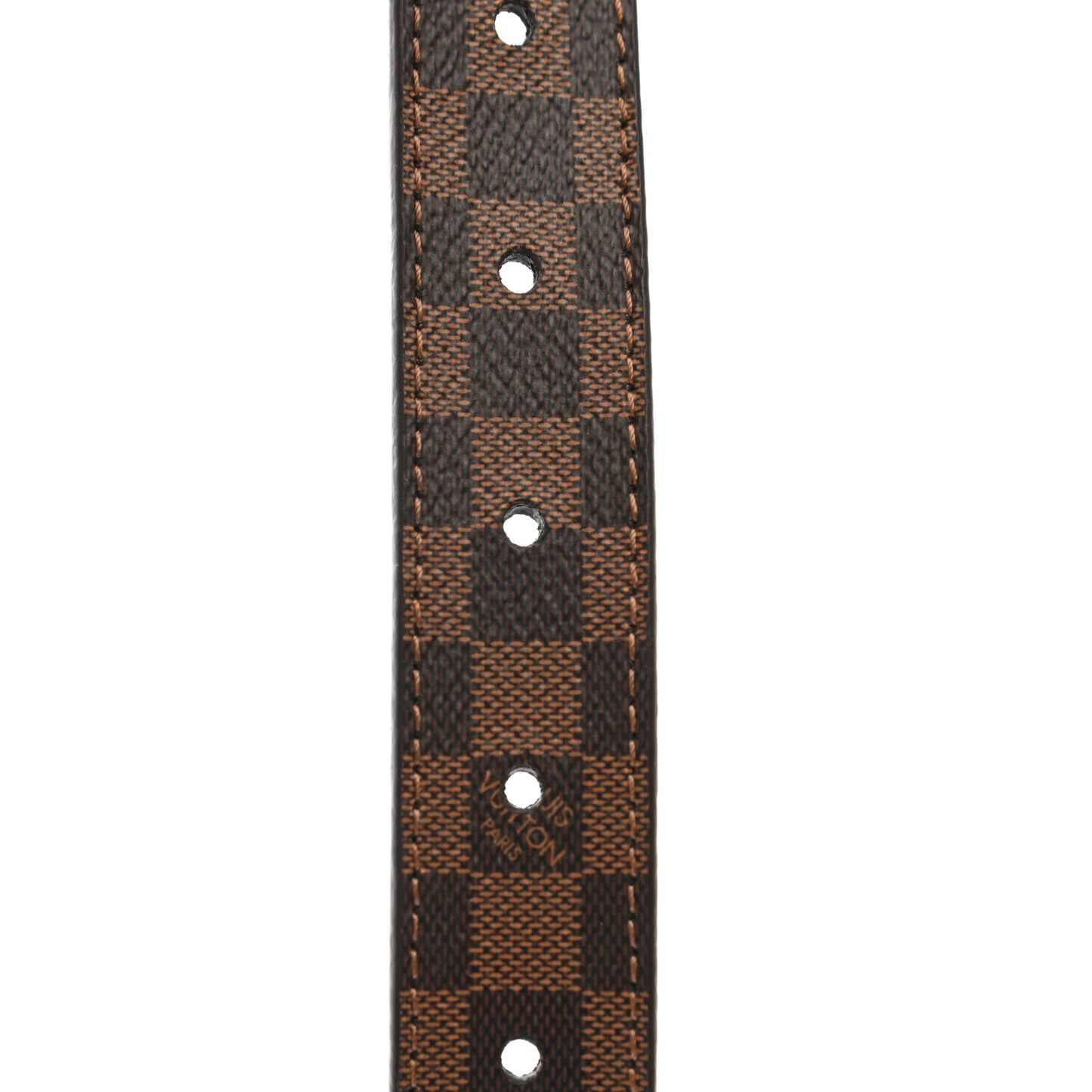Mini Damier Ebene 25mm LV Initiales Belt 85 34