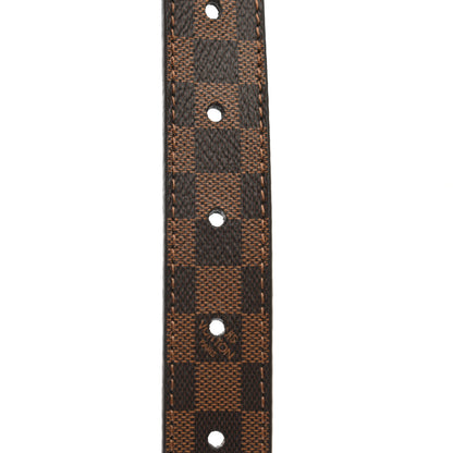 Louis Vuitton Mini Damier Ebene 25mm LV Initiales Belt 85 34 5 of 6