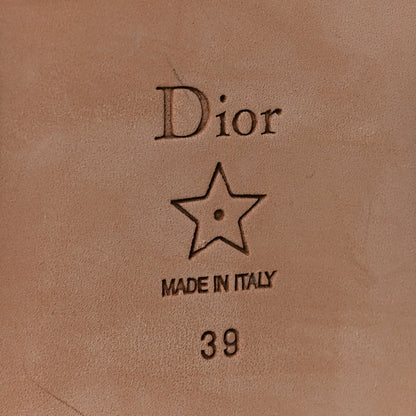 Christian Dior Calfskin C'est Dior Sandals 39 Cuir 7 of 9