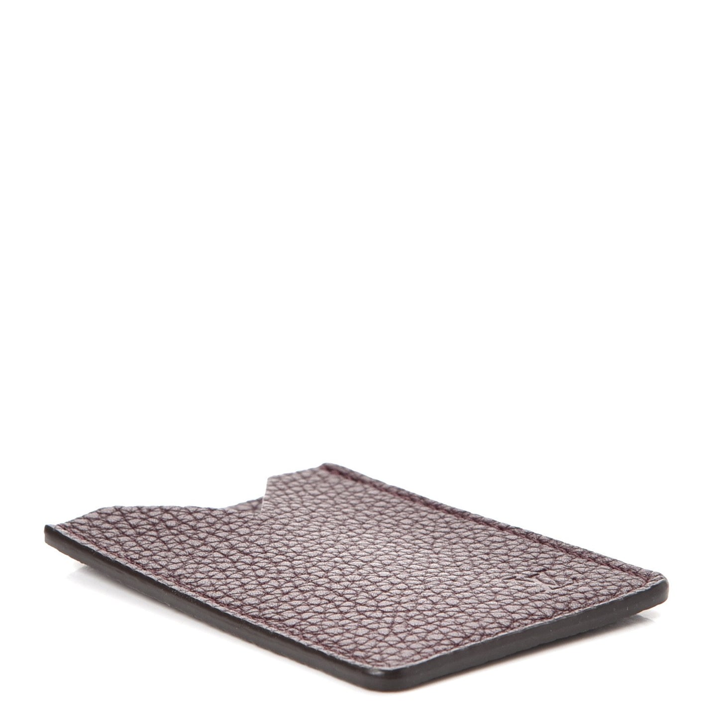Taurillon Card Holder Bordeaux