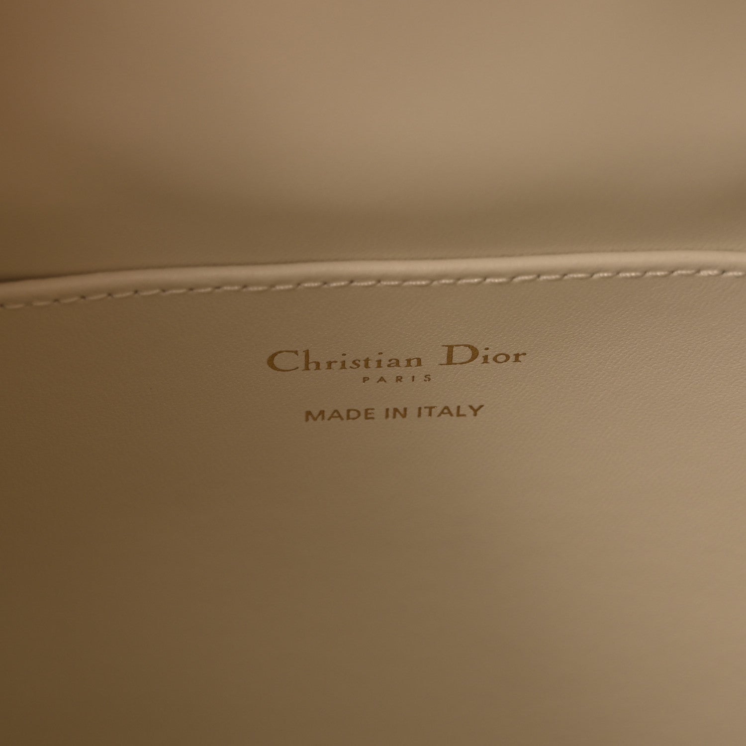 Christian Dior Lambskin Macrocannage Medium Caro Backpack White 6 of 10