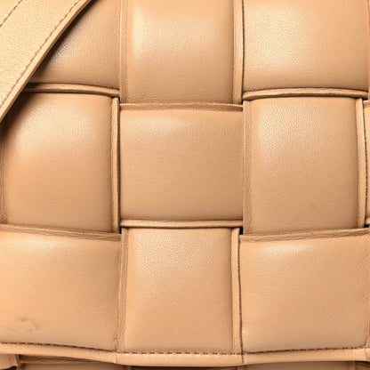 Bottega Veneta Nappa Maxi Intrecciato Padded Cassette Crossbody Bag Almond 8 of 12