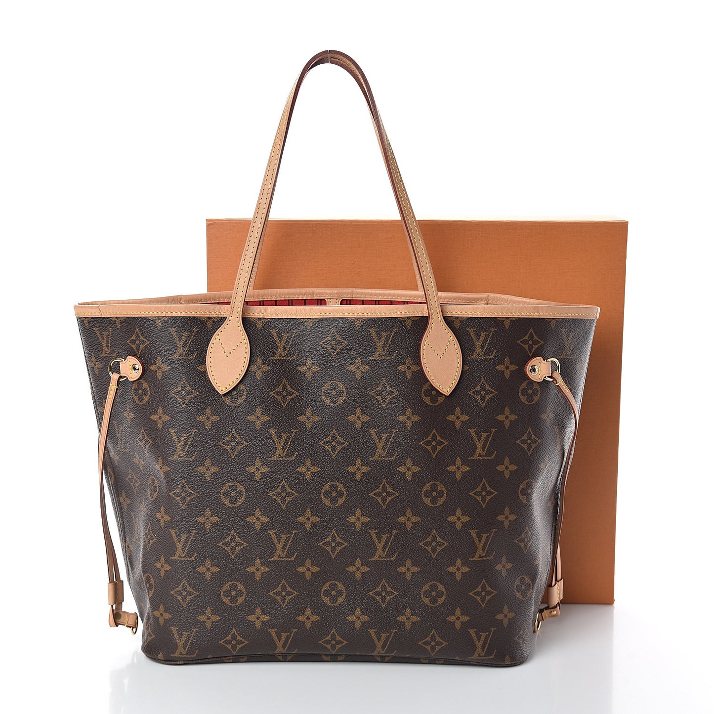Monogram Neo Neverfull MM Cherry