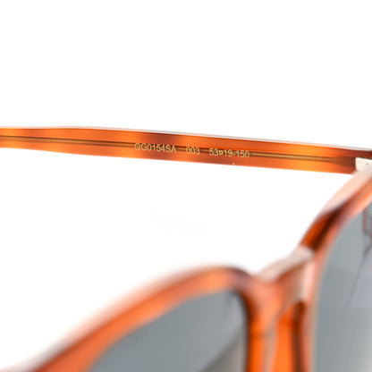 Gucci Acetate Sunglasses GG0154S Tortoise 5 of 7