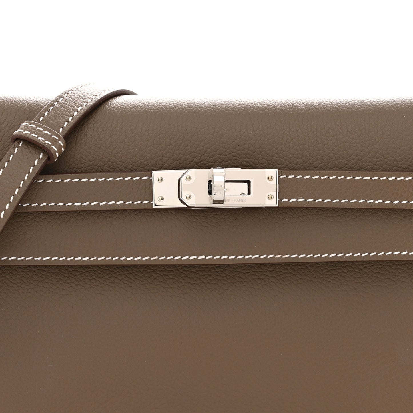 Evercolor Verso Kelly Danse II Belt Bag Etoupe Vert Fonce