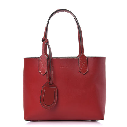 Gucci GG Supreme Monogram Small Reversible Tote Beige Red 5 of 9