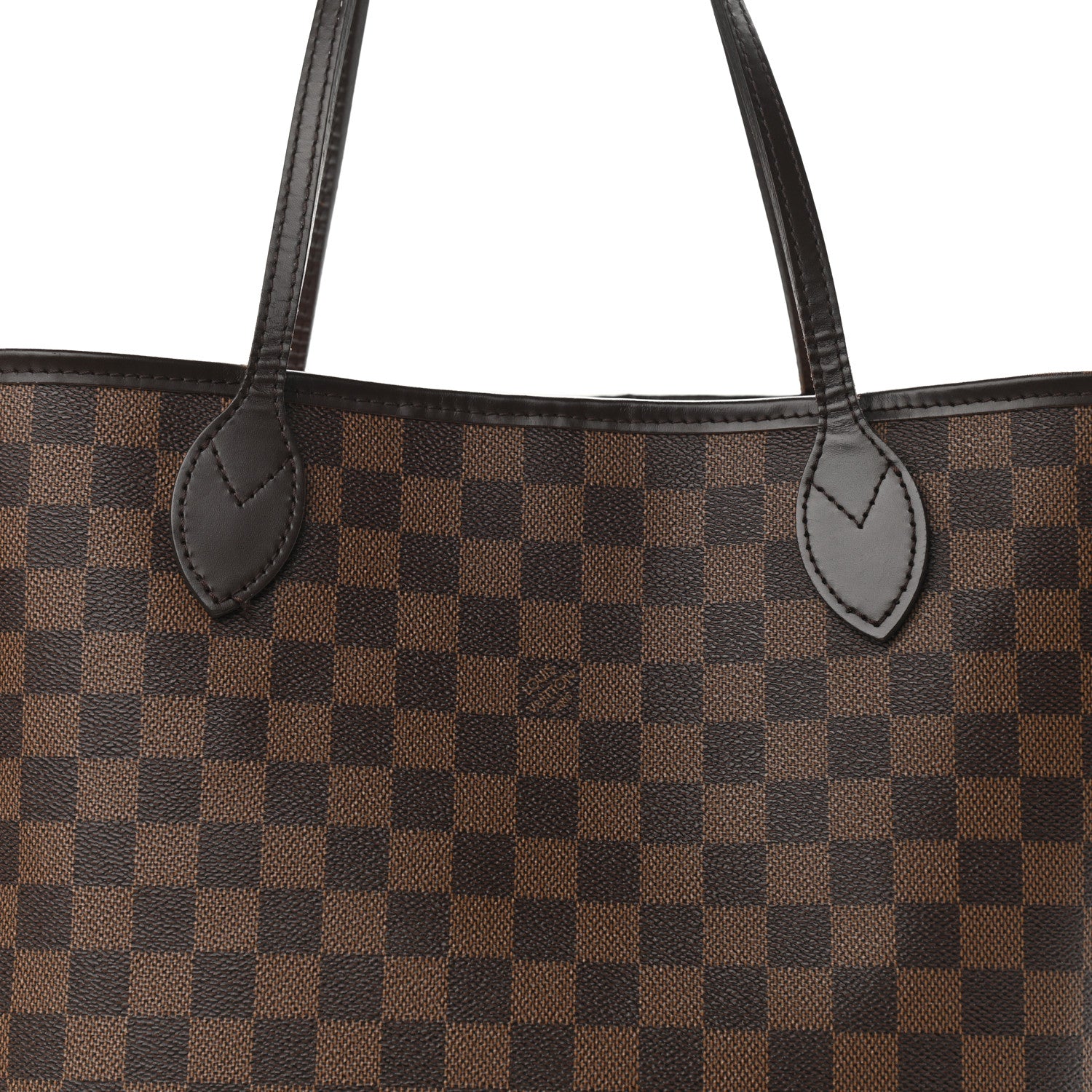 Louis Vuitton Damier Ebene Neo Neverfull MM Rose Ballerine 9 of 14