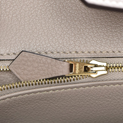 Hermes Togo Birkin 30 Gris Tourterelle 21 of 31
