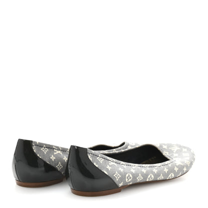 Louis Vuitton Canvas Patent Monogram Ballerina Flats 39.5 Grey 5 of 10