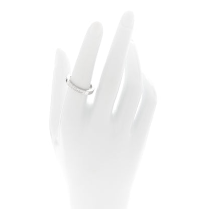 Cartier 18K White Gold Lanieres Ring 54 7 2 of 4