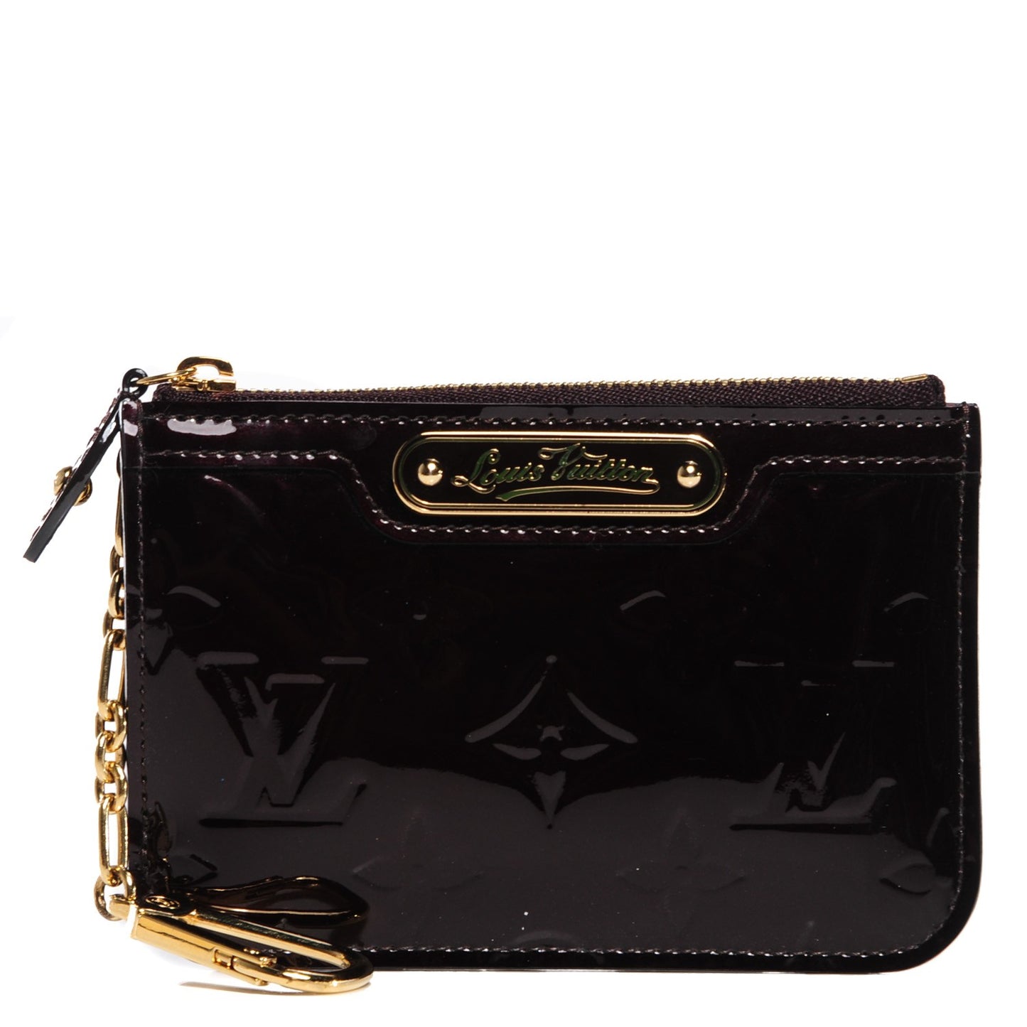 Vernis Key Pouch Amarante