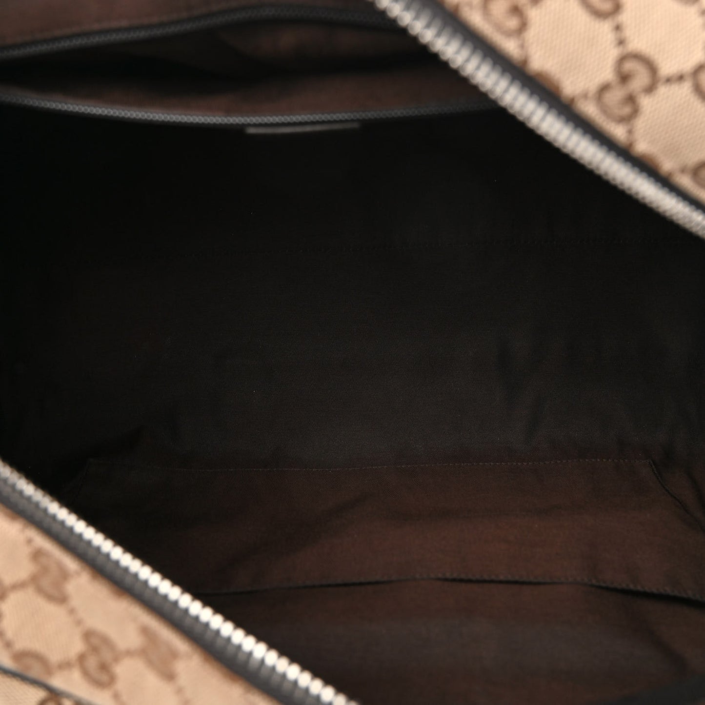 Monogram Dollar Calfskin Boston Duffle Bag Beige Ebony Testa di Moro Marrone Scuro