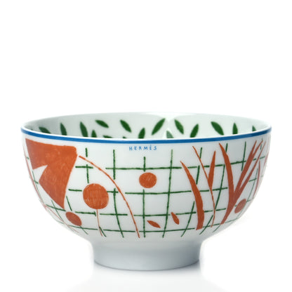 Hermes Porcelain A Walk In The Garden Bowl 1 of 6