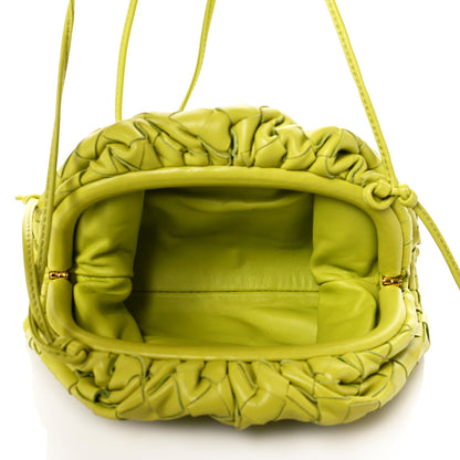 Bottega Veneta Nappa Intrecciato The Mini Pouch Kiwi 5 of 11