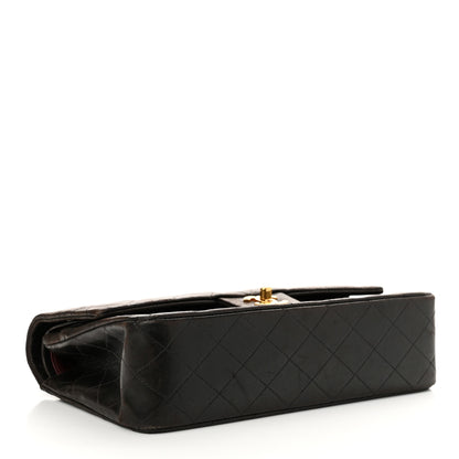 Chanel Lambskin Quilted Medium Double Flap Dark Brown 4 of 15
