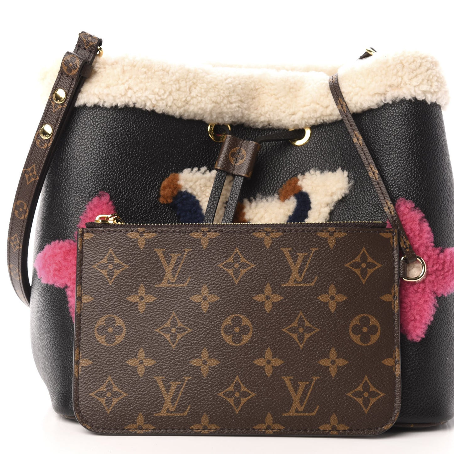 Calfskin Teddy NeoNoe MM Black