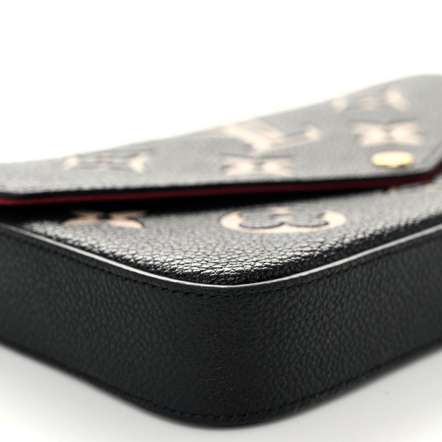 Empreinte Monogram Giant Felicie Pochette Black Beige