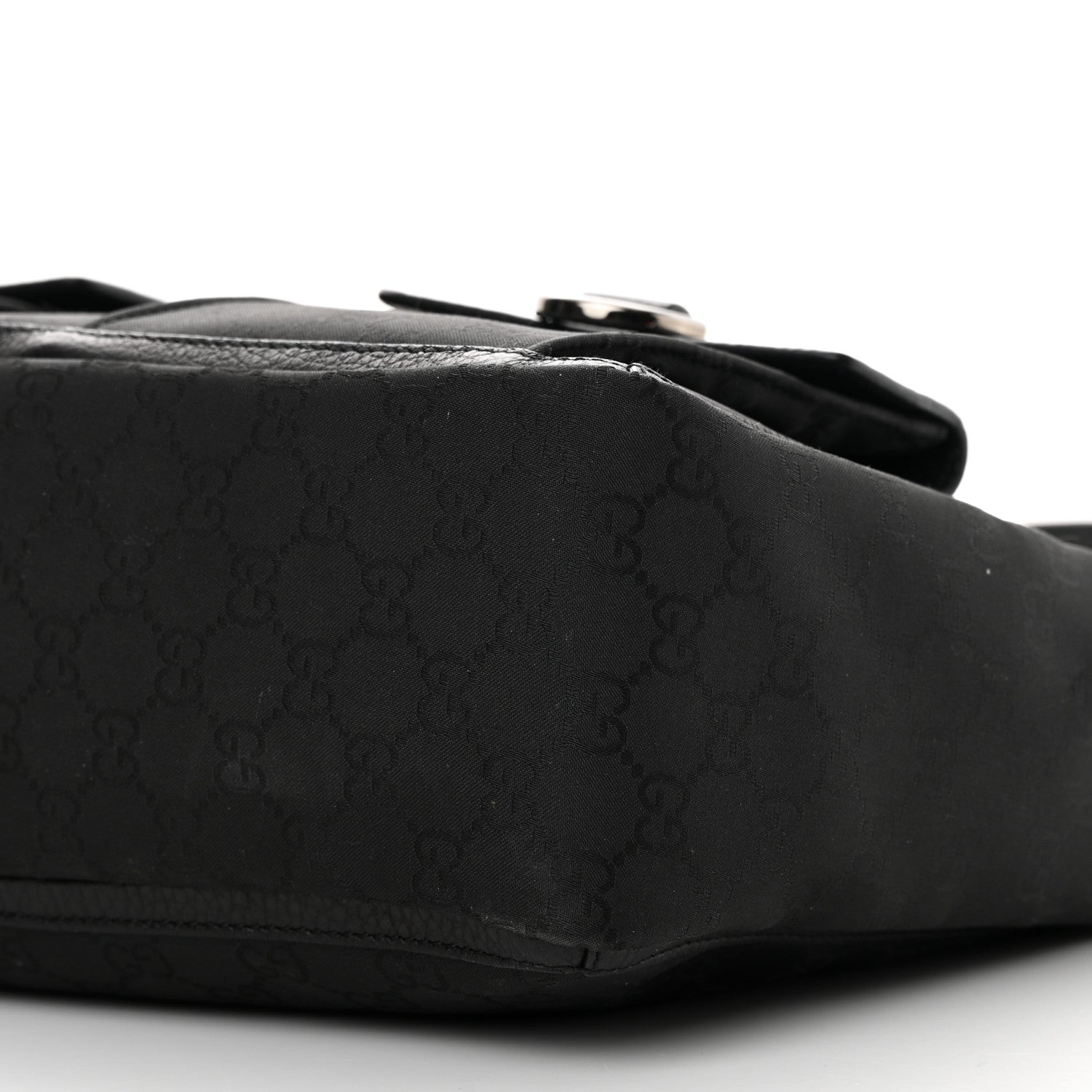 Gucci Monogram Abbey D Ring Tote Black 10 of 14