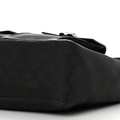 Gucci Monogram Abbey D Ring Tote Black 10 of 14
