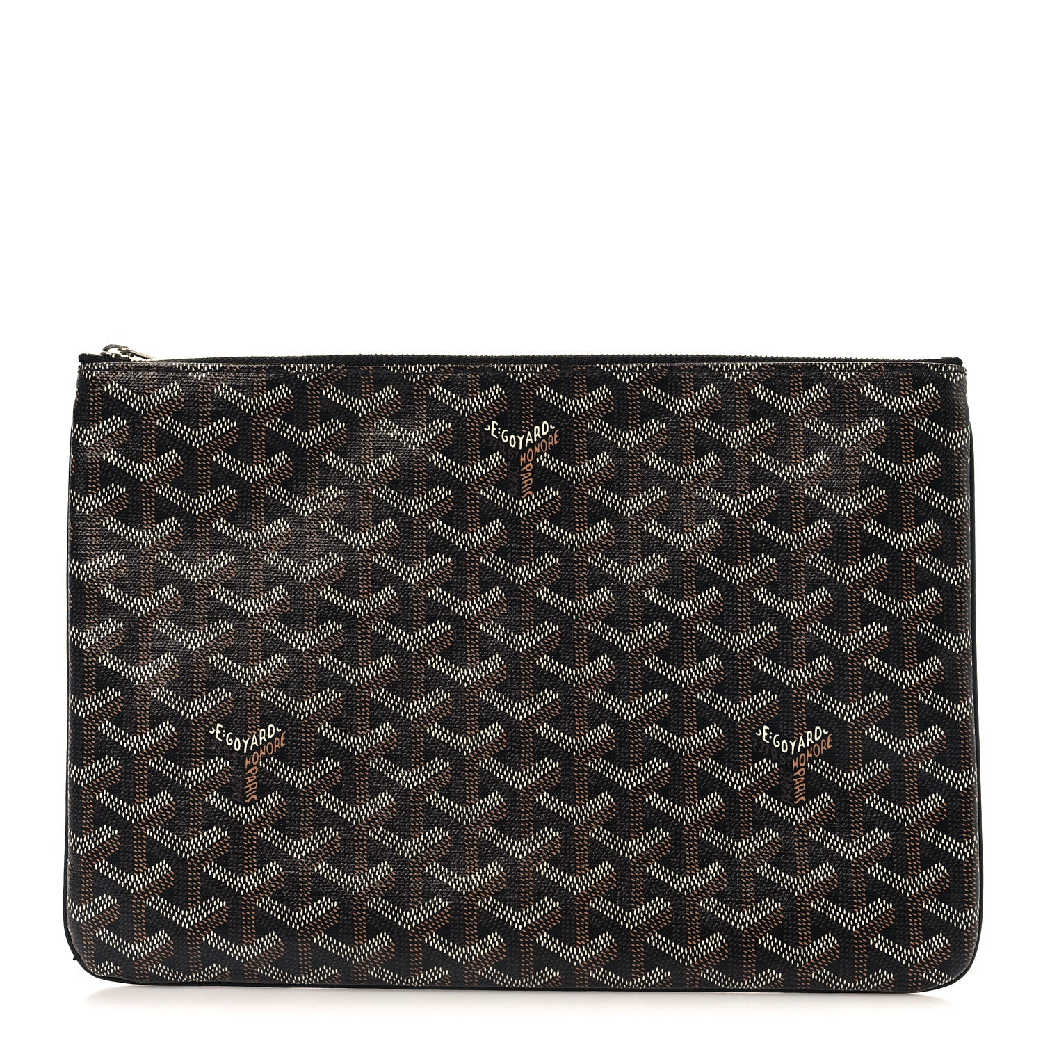 Goyard Goyardine Senat Pochette MM Black 1 of 7