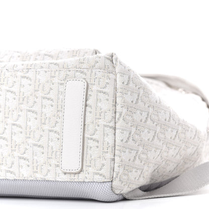 Christian Dior Oblique Calfskin Backpack Beige 9 of 11
