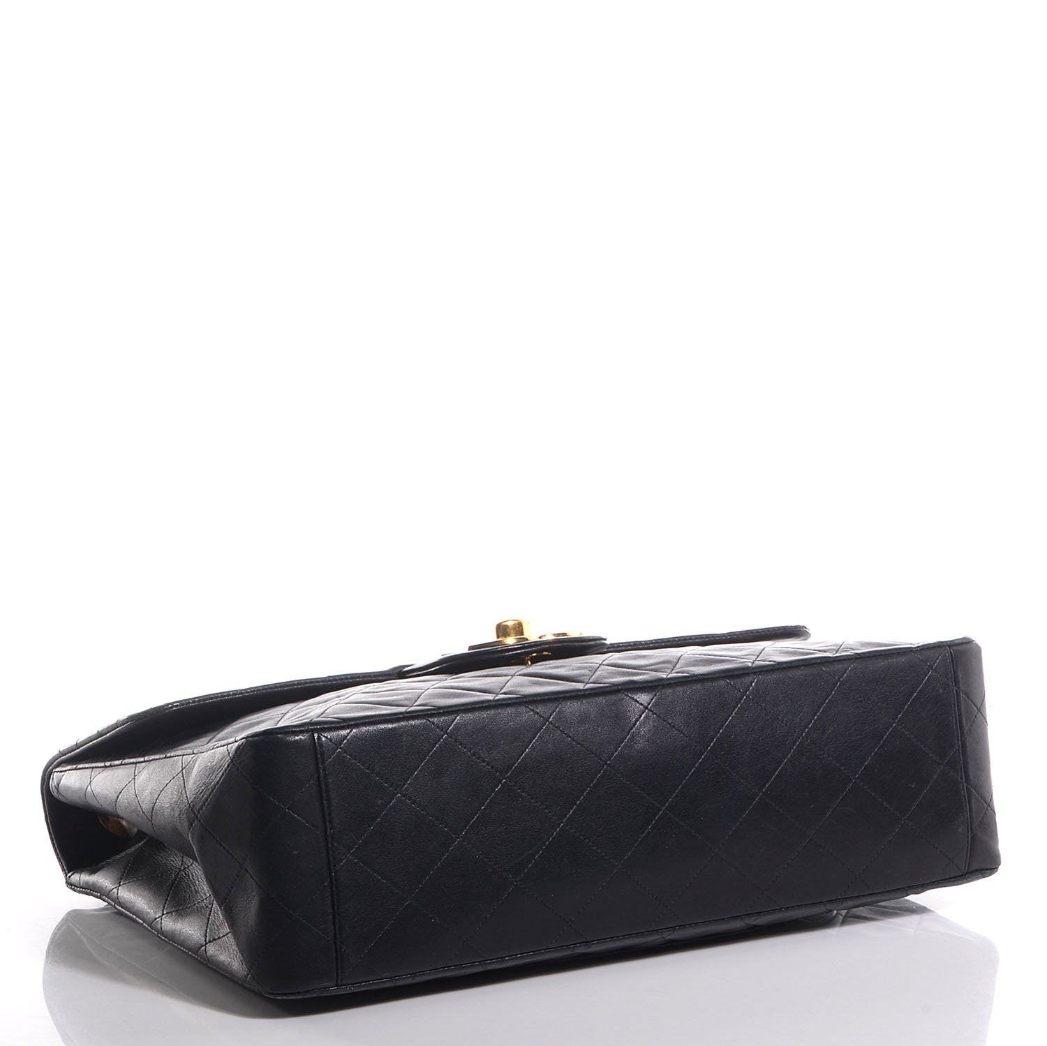 Chanel Lambskin XL Jumbo Flap Black 4 of 7