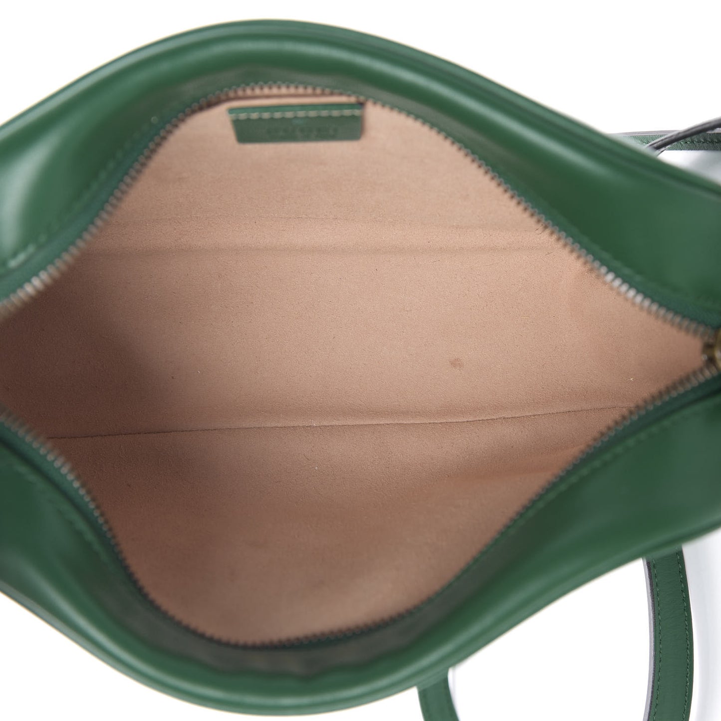 Calfskin Matelasse Small GG Marmont Chain Shoulder Bag Emerald Green