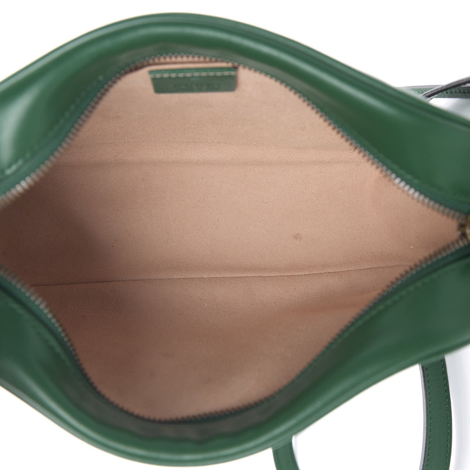 Gucci Calfskin Matelasse Small GG Marmont Chain Shoulder Bag Emerald Green 5 of 14