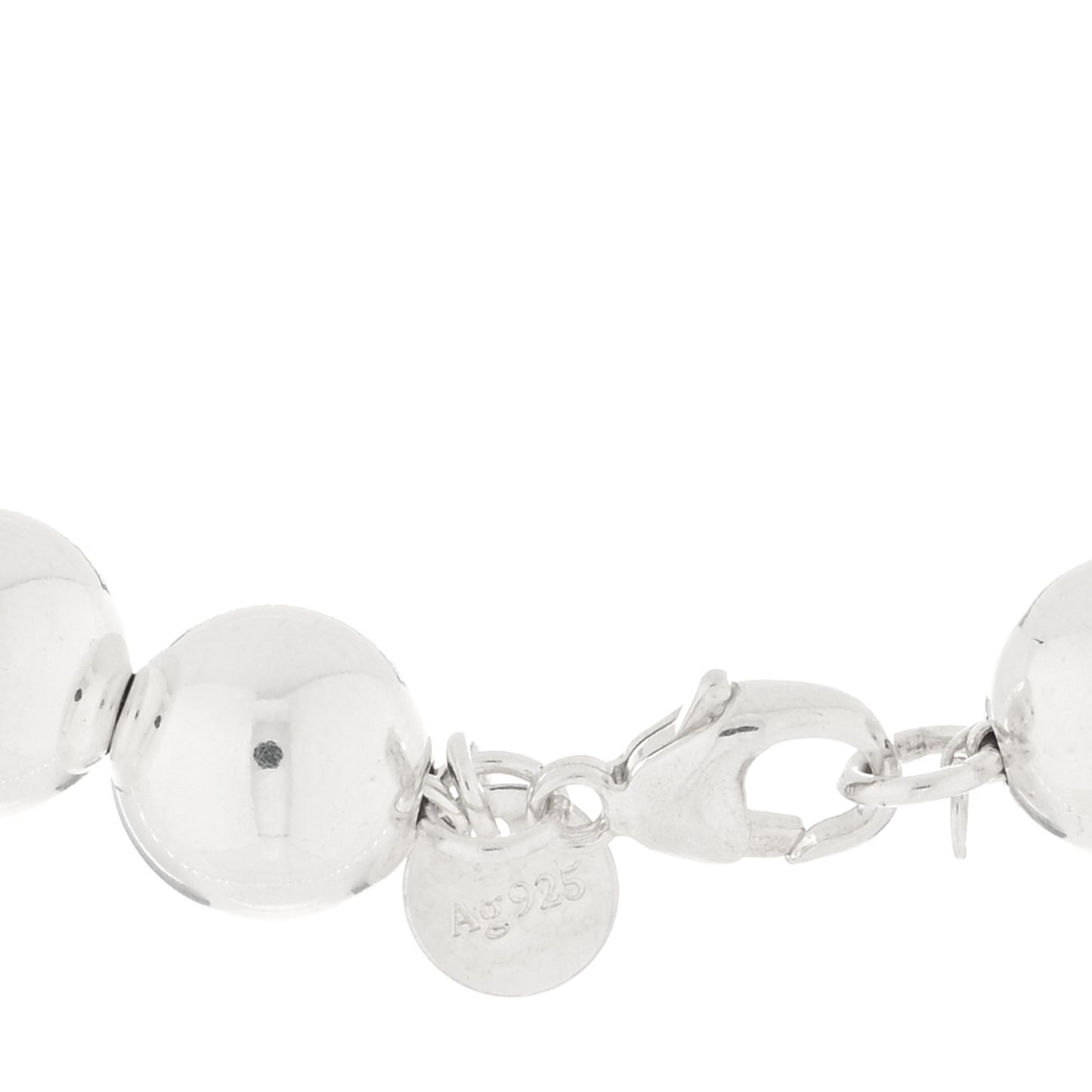 Sterling Silver 10mm HardWear Ball Necklace