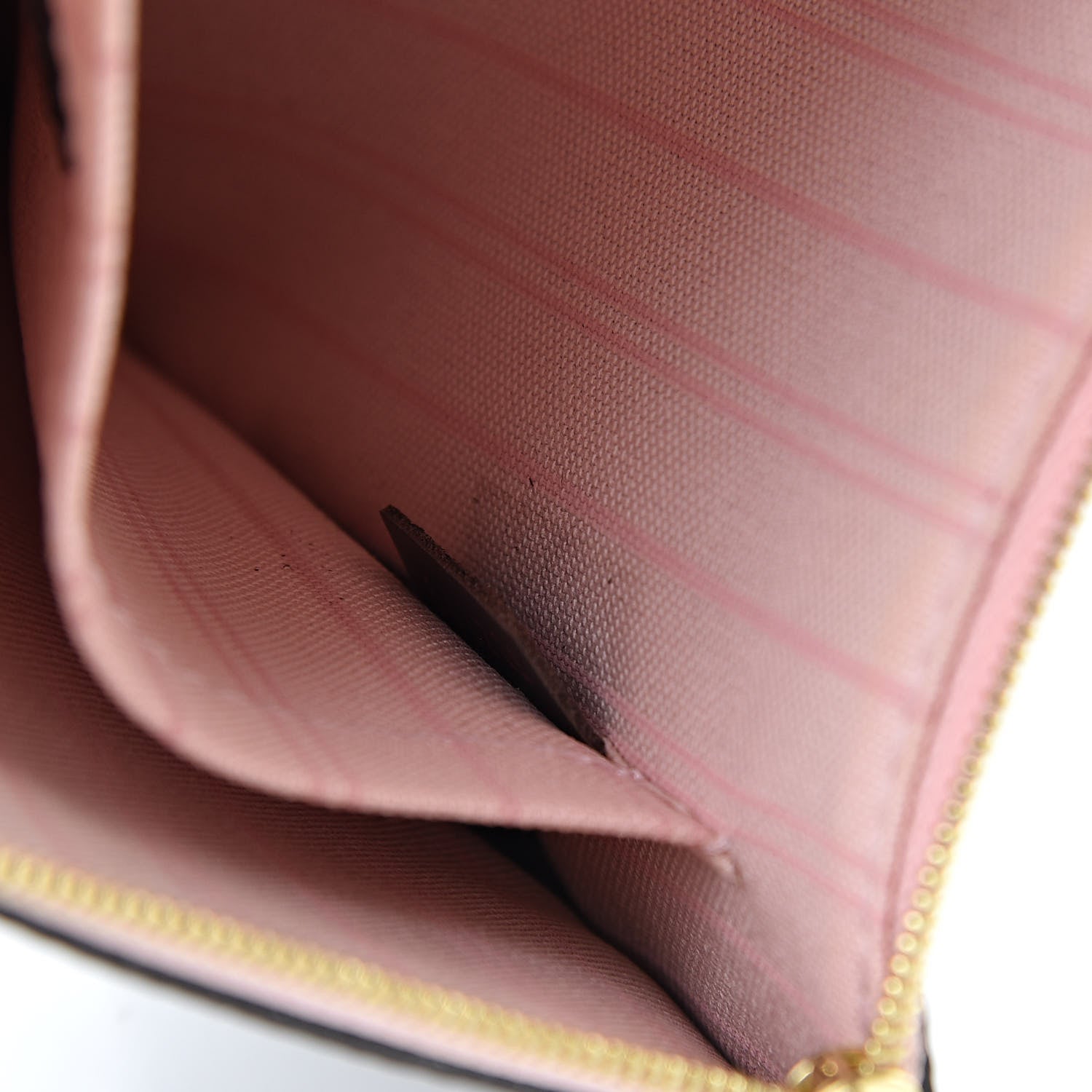Louis Vuitton Damier Ebene Neverfull MM GM Pochette Rose Ballerine 9 of 9