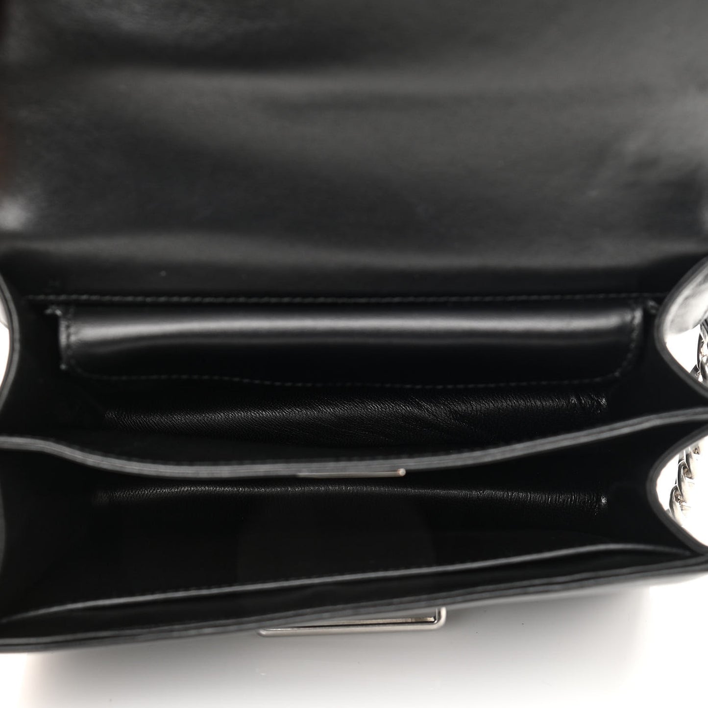 City Calfskin Saffiano Cahier Bag Black